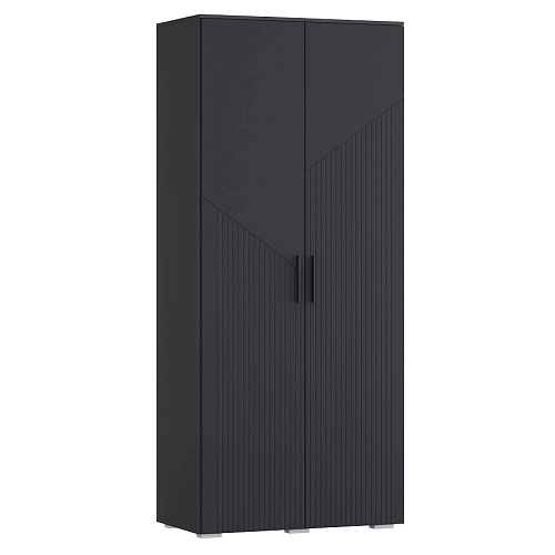 Шкаф распашной Синтра 2 Черный - фото 2