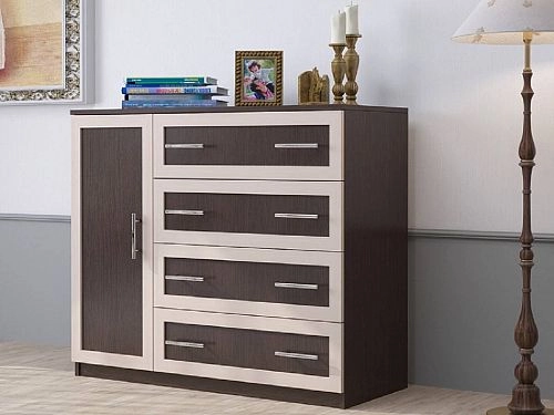 Комод Мебелинк 500-06 рамка МДФ - фото 1