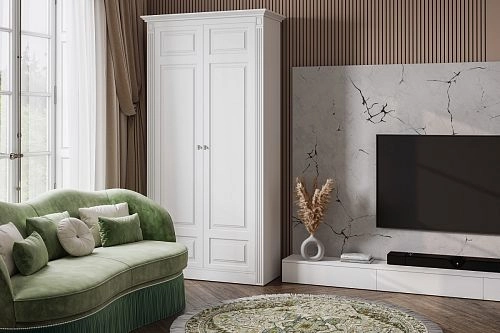 Шкаф распашной Классика Люкс-2.10 МДФ - фото 1