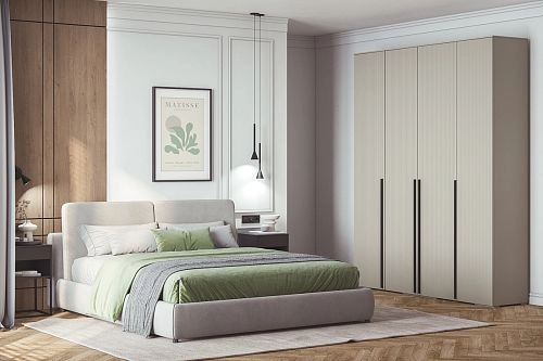 Шкаф распашной Лоренсе-4 Кашемир - фото 1