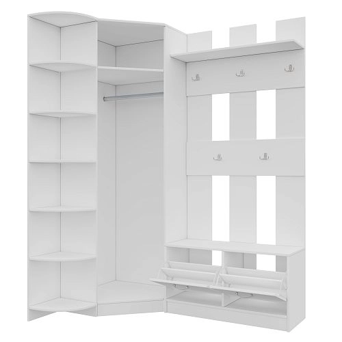 Прихожая Ольга-16 Белый - фото 2