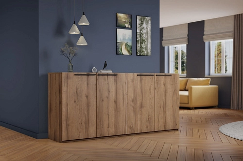 Тумба Лорена Пакс-3 Дуб Табачный - фото 1