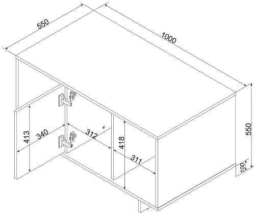 Журнальный стол Алма - фото 4