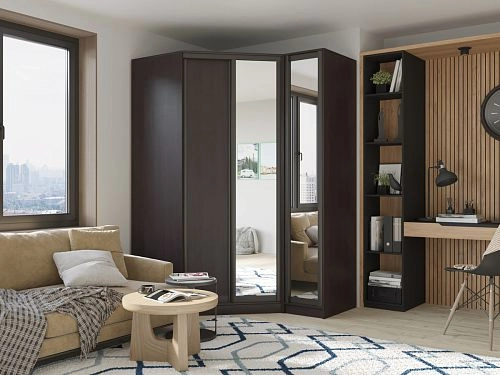 Шкаф угловой Ромео-8 Венге Цаво - фото 1