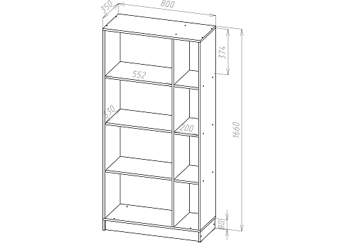 Стеллаж Сокол-34 - фото 2