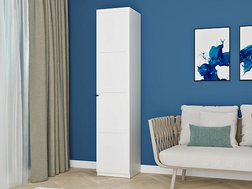 Шкаф распашной Скаген-1 Белый - фото 1