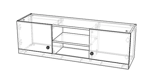 Стенка детская Стрекоза-3 Графит - фото 5