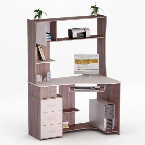 Компьютерный стол Роберт-30 - фото 1