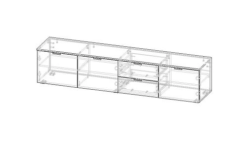 ТВ тумба Тоди-1 Черный - фото 3