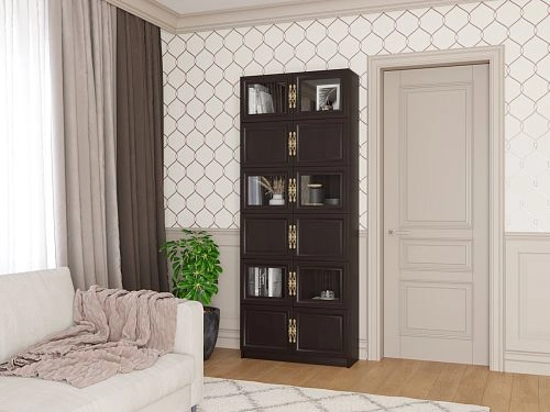 Шкаф книжный Карлос-040 Венге - фото 1