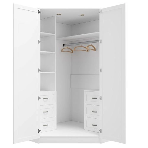 Шкаф угловой Стильный-2УР Дуб Сонома - фото 8