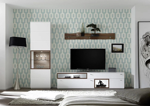 Стенка Луна-2 МДФ - фото 1