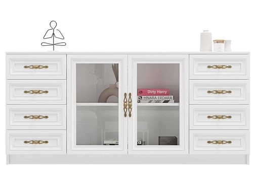 Комод Карлос-082 Белый - фото 2