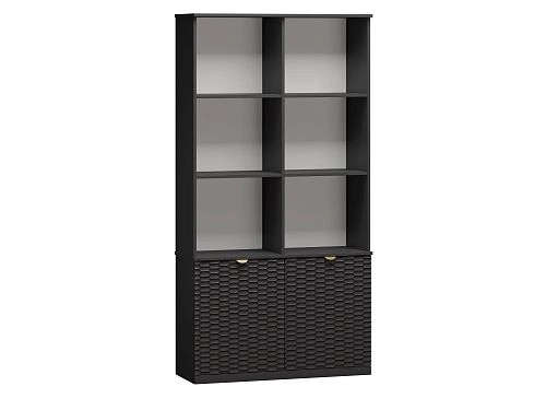 Стеллаж Тоди-2 Черный - фото 2