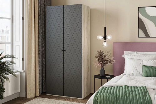 Шкаф распашной Колорадо-2 МДФ - фото 1