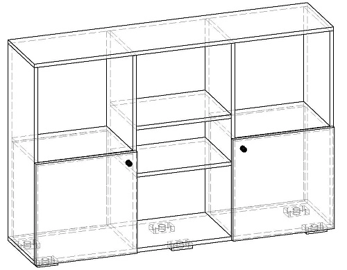 Стеллаж Норд-8.05 - фото 2