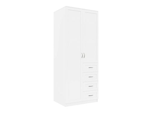 Шкаф распашной Стелла-13 Белый - фото 4