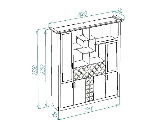 Буфет Прованс-6 - фото 2