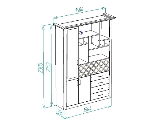 Буфет Прованс-8 - фото 2