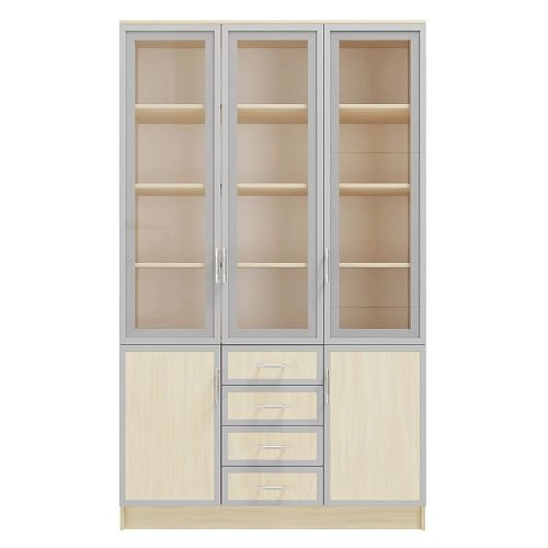 Книжный шкаф Альма-18 Дуб Молочный - фото 3