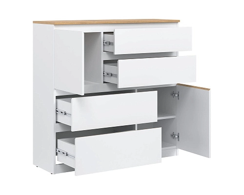 Комод Реми-1 Белый - фото 3