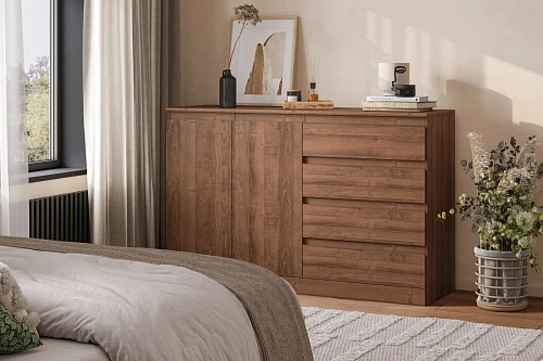 Комод Стефани Мальм-18 Орех Экко - фото 1