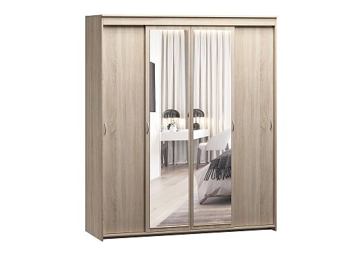 Шкаф-купе Миллениум-4 Дуб Сонома - фото 3