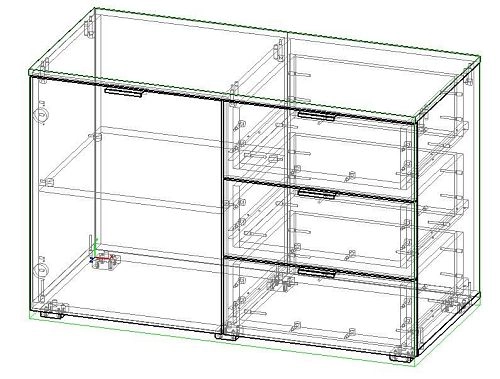 Комод Тоди-3 Белый - фото 3
