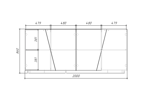 Комод Вега-200 МДФ - фото 3