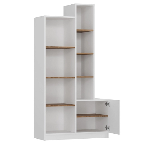 Стеллаж Оренсе-5 Белый - фото 4