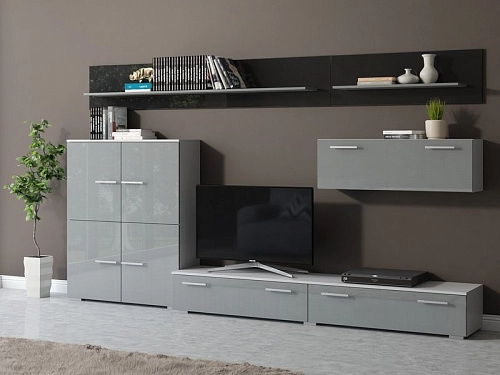 Стенка Глянец Люкс-2 МДФ - фото 1