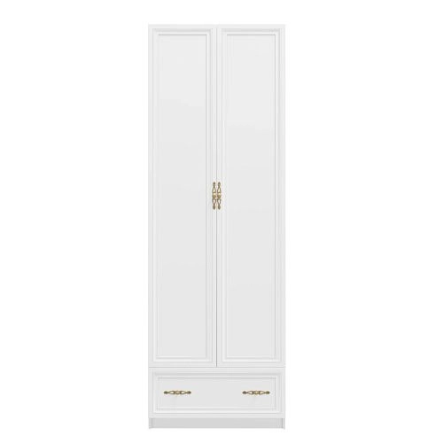 Шкаф распашной Карлос-031 Белый - фото 3