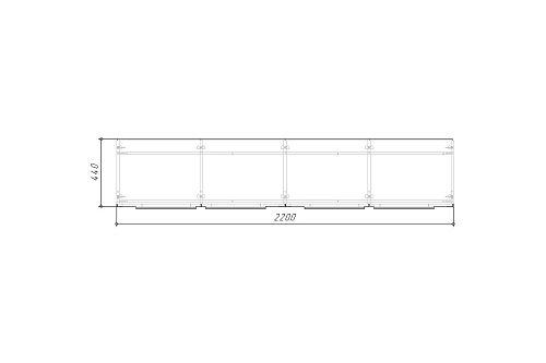 Тумба Лорена Пакс-3 Дуб Золотистый - фото 7