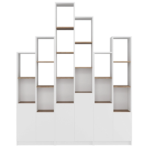 Стеллаж Оренсе-4 Белый - фото 3