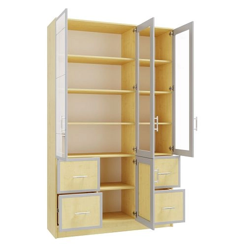 Книжный шкаф Альма-19 Клён - фото 2