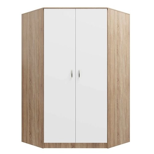 Шкаф угловой Стильный-2У Белый - фото 4