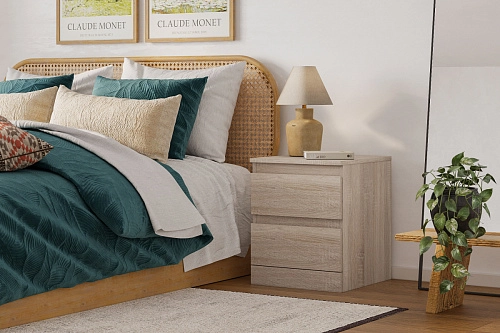 Тумба прикроватная Стефани Мальм Дуб Сонома - фото 1