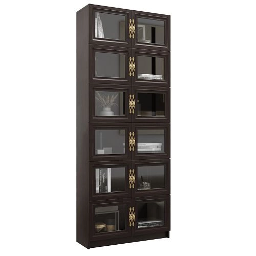 Шкаф книжный Карлос-038 Венге - фото 3