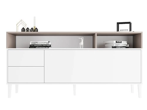 ТВ тумба Скарлет Белая - фото 3