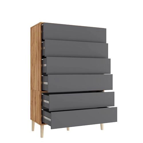 Комод Скарлет-10 Графит - фото 4