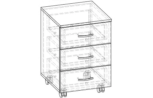 Тумба Лидер Т.020.400-01 - фото 2