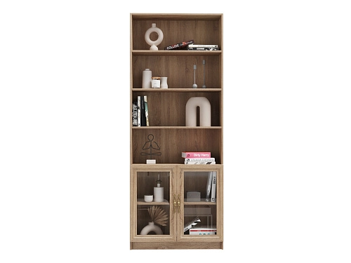 Книжный шкаф Карлос-022 Дуб Сонома - фото 3