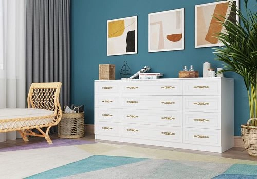 Комод Карлос-069 Белый - фото 3