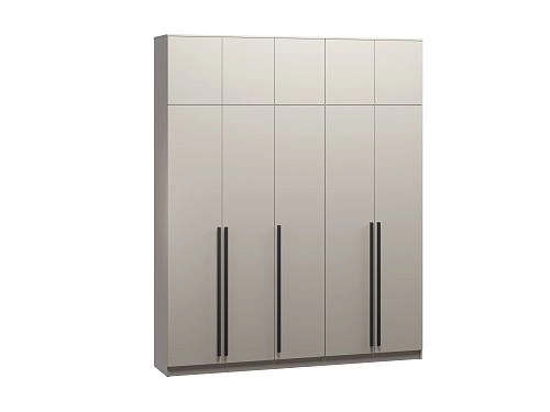 Шкаф распашной Лорена Пакс-5 с антресолью Кашемир - фото 2