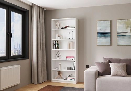 Стеллаж Карлос-002 Белый - фото 1