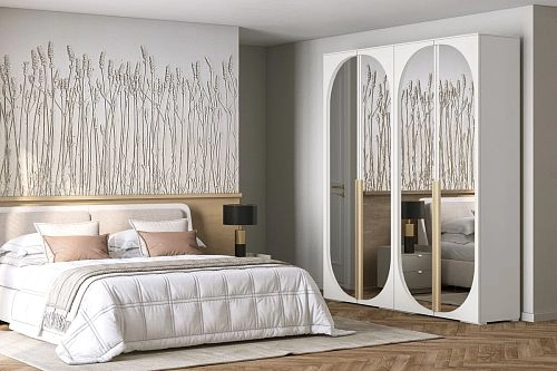 Шкаф распашной Брей-2.2 Белый - фото 1