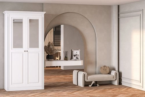 Шкаф распашной Классика Люкс-2.4 МДФ - фото 1