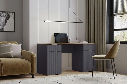 Стол письменный Салерно 5 Графит - фото 1