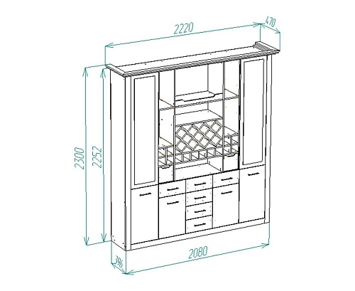 Буфет Прованс-4 - фото 2