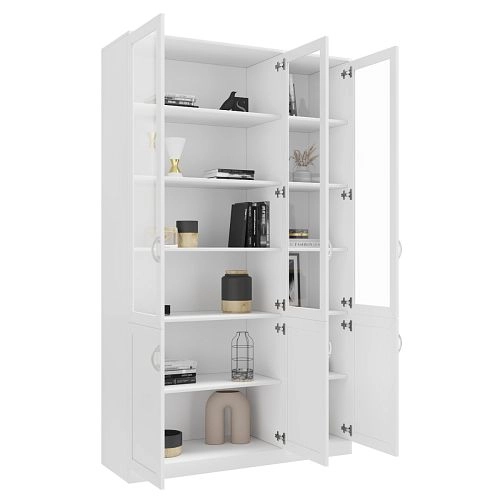 Шкаф Библиотека Библиограф 3.3 Квадро Белый - фото 2